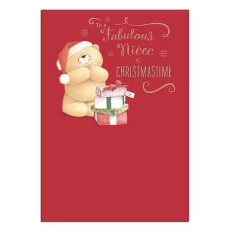 Fabulous Niece Forever Friends Christmas Card